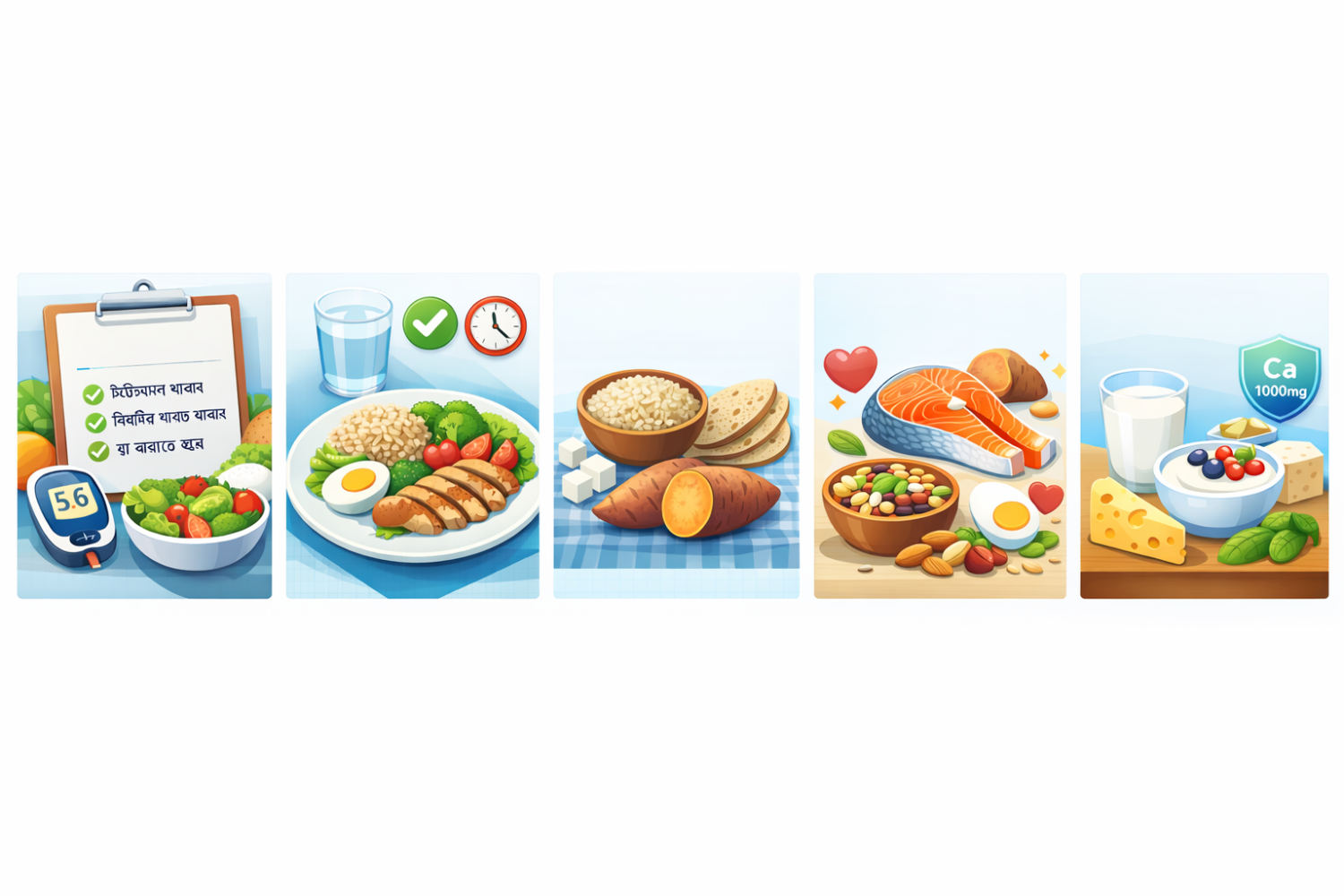 ডায়াবেটিস মানেই খাবার থেকে নিজেকে বঞ্চিত করা নয়: সঠিক খাদ্যাভ্যাসে ডায়াবেটিস নিয়ন্ত্রণের সম্পূর্ণ গাইড